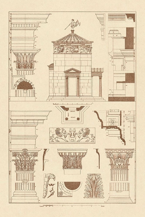 Picture of TOWER OF THE WINDS AND STOA OF HADRIAN