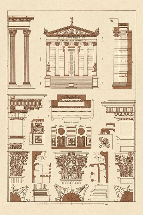 Picture of TEMPLES OF ANTONIUS, CASTOR AND MARS