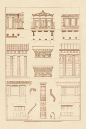 Picture of DORIC ORDER, TEMPLE OF ZEUS AND CASED COLUMN
