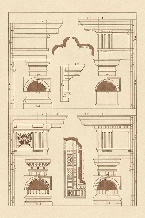 Picture of DORIC AND TUSCAN ORDERS