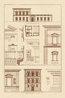 Picture of PALAZZOS PANDOLFINI AND BARTOLINI AT FLORENCE