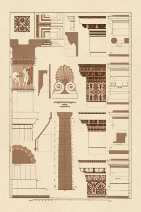 Picture of DETAILS OF PARTHENON, POLYCHROME