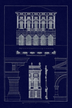 Picture of PALAZZO VERZI AT VERONA, PALAZZO MADAMA (BLUEPRINT)