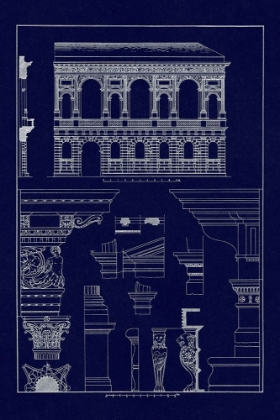 Picture of PALAZZO BEVILACQUA AT VERONA (BLUEPRINT)