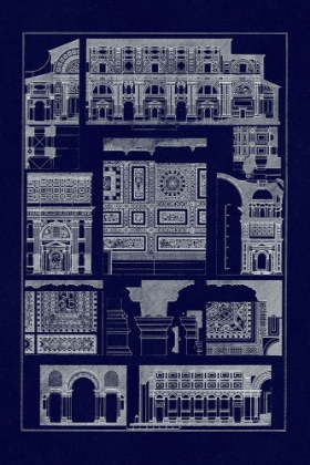 Picture of BARREL VAULTS OF THE RENAISSANCE (BLUEPRINT)