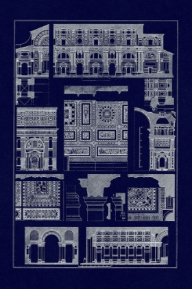 Picture of BARREL VAULTS OF THE RENAISSANCE (BLUEPRINT)