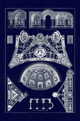 Picture of CROSS VAULTS OF THE RENAISSANCE (BLUEPRINT)