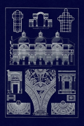 Picture of CUPOLA VAULTING OF THE RENAISSANCE (BLUEPRINT)