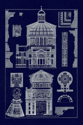 Picture of DOMICAL VAULTING OF THE RENAISSANCE (BLUEPRINT)