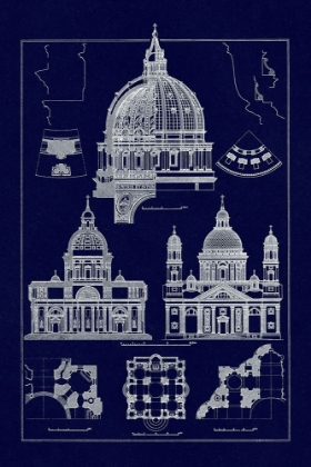 Picture of THE DOMEAS CENTRAL CROWNING FEATURE OF THE RENAISSANCE (BLUEPRINT)