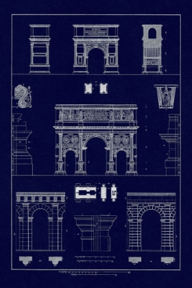 Picture of ARCHES AND ARCADES (BLUEPRINT)