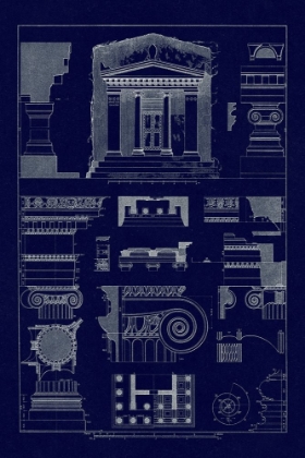 Picture of TOMB OF AMYNTAS AND TEMPLE OF ATHENA POLIAS (BLUEPRINT)