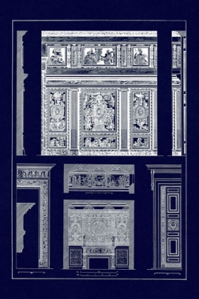Picture of WALL PAINTINGS AND DECORATION OF THE RENAISSANCE (BLUEPRINT)