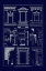 Picture of WINDOWS OF PALAZZO NON FINITO, PALACE AND HOUSE AT ROME (BLUEPRINT)