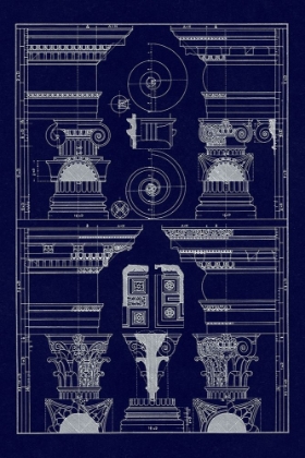 Picture of PEDIMENTS OF THE RENAISSANCE (BLUEPRINT)