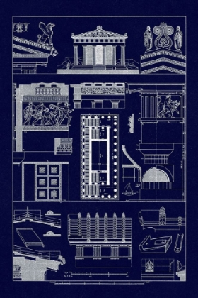 Picture of TEMPLES AND ROOFINGS (BLUEPRINT)