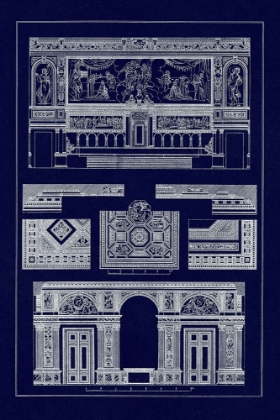 Picture of DECORATION OF LARGE HALLS (BLUEPRINT)