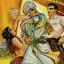 Picture of VINTAGE FILM POSTERS: LOVE IN THE DESERT OKENS ROS - DETAIL