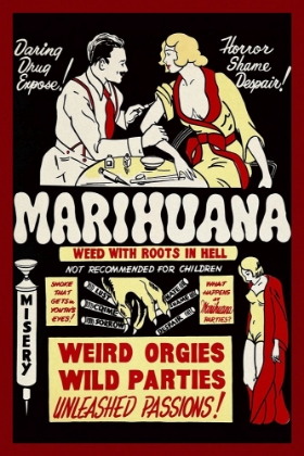 Picture of VINTAGE VICES: MARIHUANA: WEED WITH ROOTS IN HELL