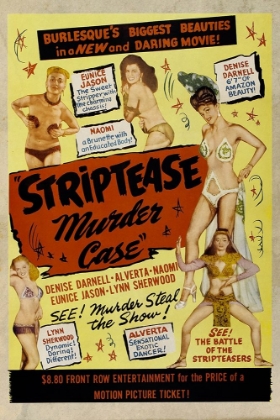 Picture of VINTAGE VICES: STRIPTEASE MURDER CASE