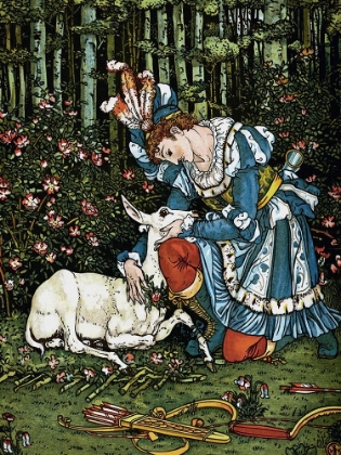 Picture of HIND IN THE WOOD - IN THE FOREST