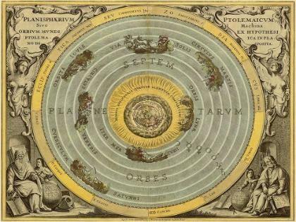 Picture of MAPS OF THE HEAVENS: PLANISPHAERIUM PTOLEMAICUM