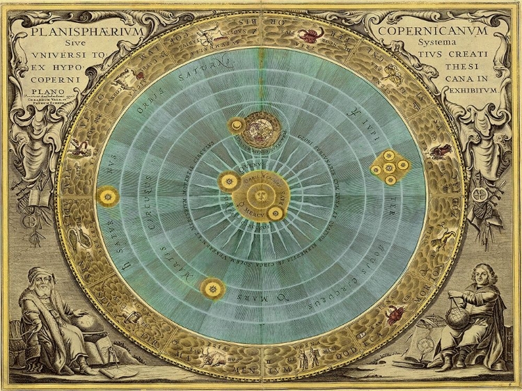 Picture of MAPS OF THE HEAVENS: PLANISPHAERIUM COPERNICANUM