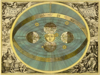 Picture of MAPS OF THE HEAVENS: SCENO SYSTEMATIS COPERNICANI