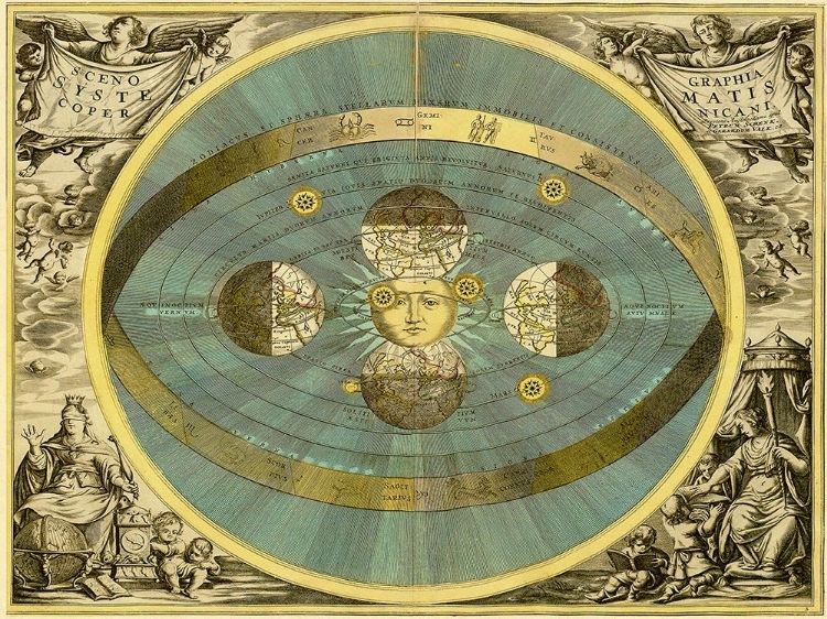 Picture of MAPS OF THE HEAVENS: SCENO SYSTEMATIS COPERNICANI