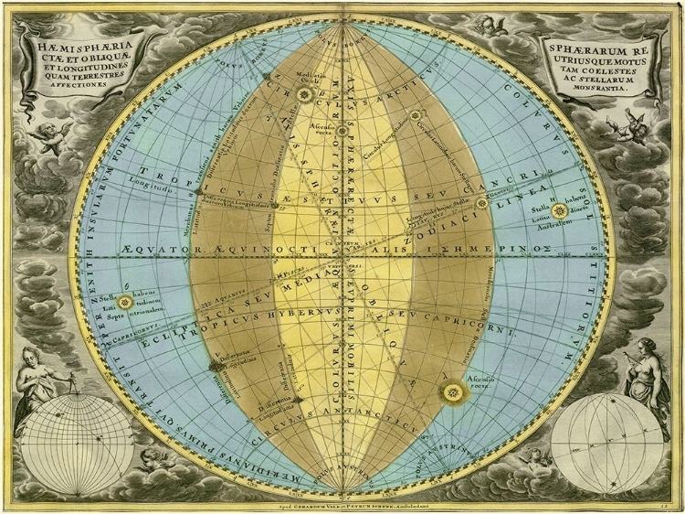 Picture of MAPS OF THE HEAVENS: HEMISPHAERIA SPHAERARUM
