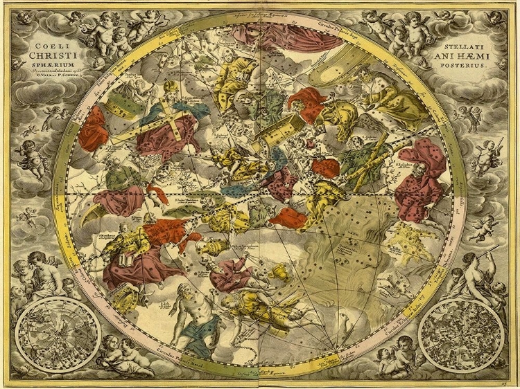 Picture of MAPS OF THE HEAVENS: COELISTELLATI CHRISTIANIHAEMI