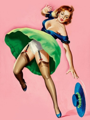 Picture of MID-CENTURY PIN-UPS - WINK MAGAZINE - STRONG WIND
