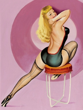 Picture of MID-CENTURY PIN-UPS - BEAUTY PARADE MAGAZINE - OH! PURPLE