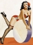 Picture of MID-CENTURY PIN-UPS - OVER A DRUM