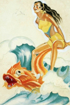 Picture of MID-CENTURY PIN-UPS - WHISPER MAGAZINE - WAVE RIDER