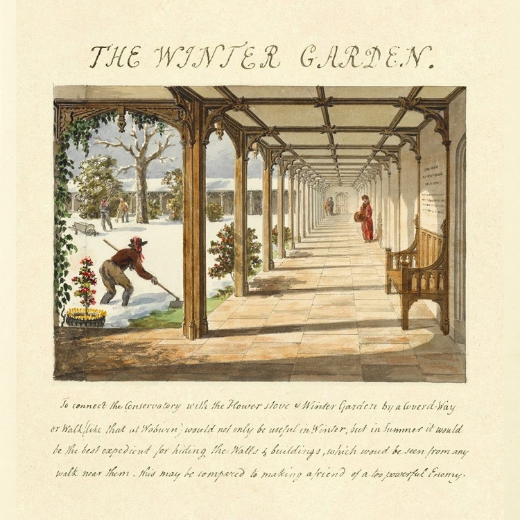 Picture of THE WINTER GARDEN, 1813