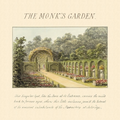 Picture of THE MONKS GARDEN, 1813
