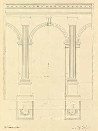 Picture of PLATE 28 FOR ELEMENTS OF CIVIL ARCHITECTURE, CA. 1818-1850