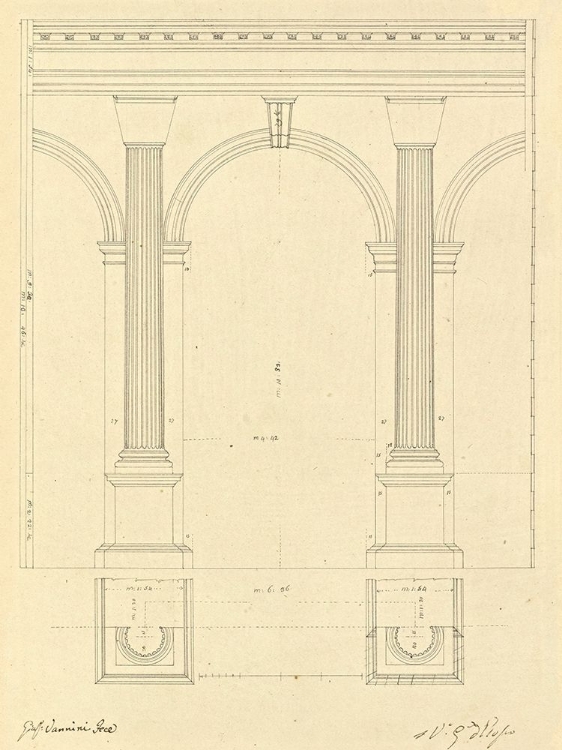 Picture of PLATE 28 FOR ELEMENTS OF CIVIL ARCHITECTURE, CA. 1818-1850