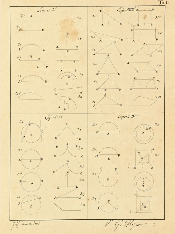 Picture of PLATE 1 FOR ELEMENTS OF CIVIL ARCHITECTURE, CA. 1818-1850