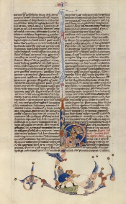 Picture of PAGE FROM THE ABBEY BIBLE