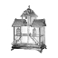 Picture of ETCHINGS: BIRDCAGE - VICTORIAN HOUSE WITH STEPS.