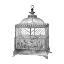 Picture of ETCHINGS: BIRDCAGE - DOME TOP, FLORAL BASE, FILIGREE DETAIL.