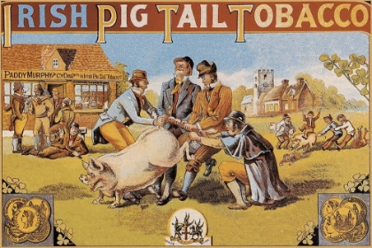 Picture of PIGS AND PORK: IRISH PIG TAIL TOBACCO