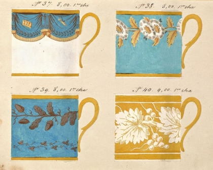 Picture of QUATRE TASSES DU 1ER CHOIX, CA. 1800-1820