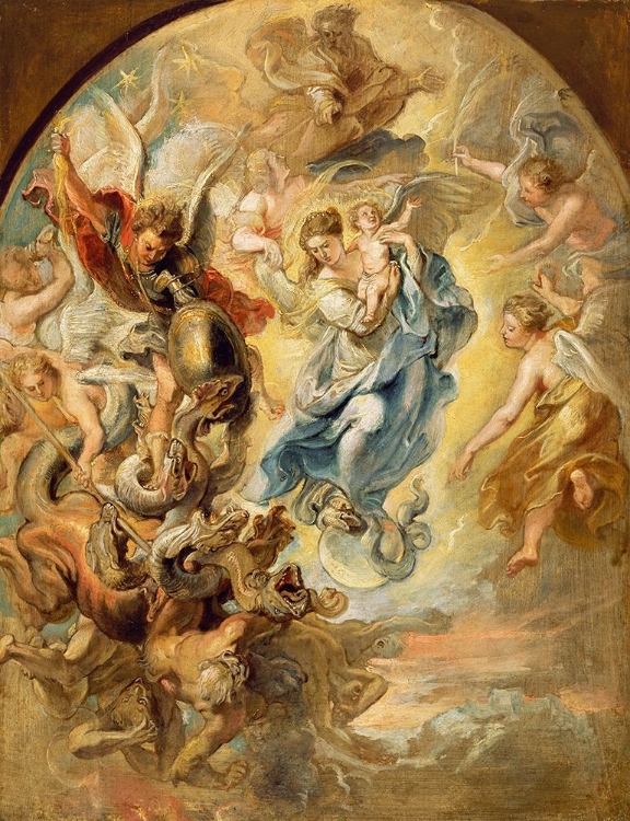 Picture of THE VIRGIN AS THE WOMAN OF THE APOCALYPSE