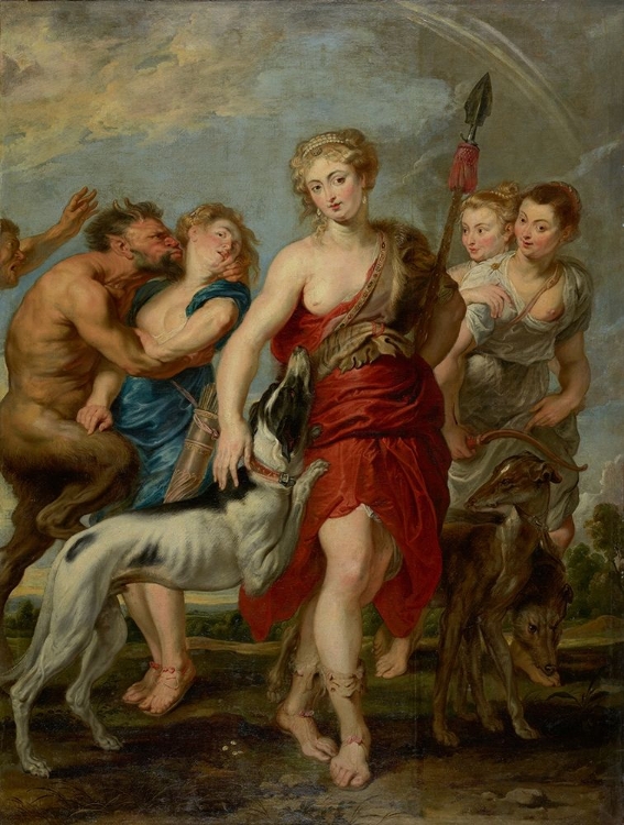 Picture of DIANA AND HER NYMPHS ON THE HUNT