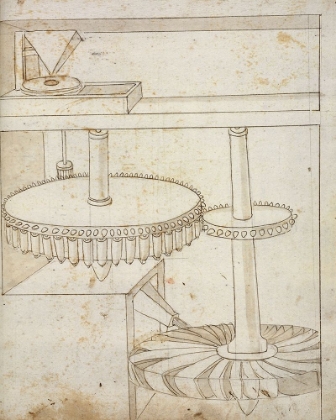 Picture of FOLIO 44: MILL POWERED BY HORIZONTAL WHEEL