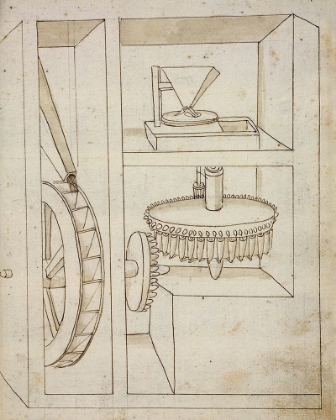 Picture of FOLIO 40: MILL WITH OVERSHOT WATER WHEEL