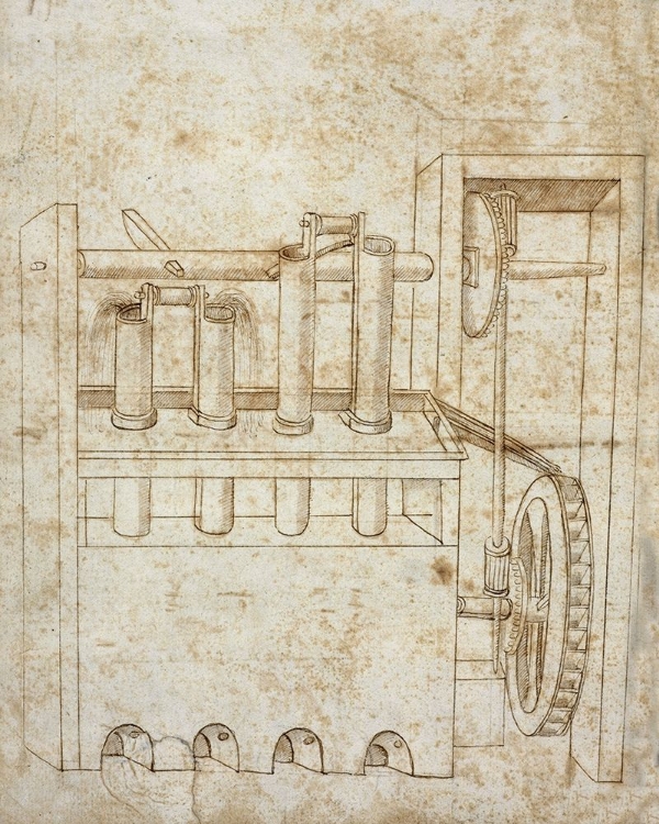 Picture of FOLIO 10: PISTON PUMPS AND WATER WHEEL